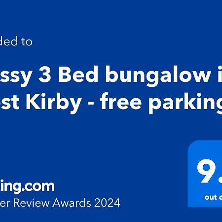 Cosy 3Bed Bungalow In West Kirby, Free Parking Frankby Exteriér fotografie